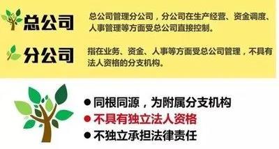 注冊(cè)子公司好還是分公司好，子公司和分公司有什么區(qū)別？